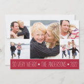 Ster | Kerst Foto Collage Kaart (Voorkant)