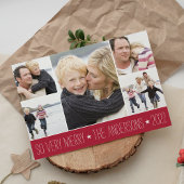 Ster | Kerst Foto Collage Kaart