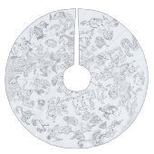 Ster-kerstboomrok Kerstboom Rok (Voorkant)