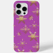 Ster Kerstmis Roze Case-Mate iPhone Case (Achterkant)