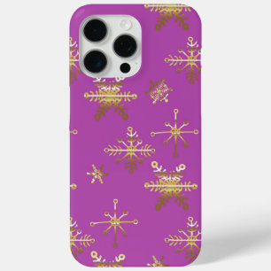 Ster Kerstmis Roze iPhone 15 Pro Max Hoesje