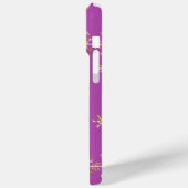 Ster Kerstmis Roze Case-Mate iPhone Case (Achterkant / Links)