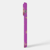 Ster Kerstmis Roze iPhone Hoesje (Linkerkant)