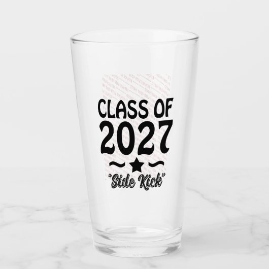 Ster Klas van 2027 Foto Afstuderen Glas (Voorkant)