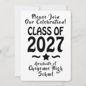 Ster Klas van 2027 Foto Afstuderen Kaart (Voorkant)