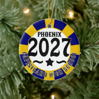 Ster Klas van 2027 Foto Afstuderen Keramisch Ornament