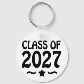 Ster Klas van 2027 Foto Afstuderen Sleutelhanger (Voorkant)