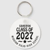Ster Klas van 2027 Foto Afstuderen Sleutelhanger (Voorkant)