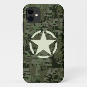 Ster Label Decal Digital Camouflage Style Case-Mate iPhone Case