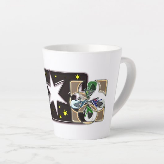 ster latte mok (Rechterhoek)