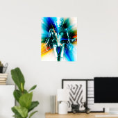 Ster Licht Robot Poster (Thuiskantoor)