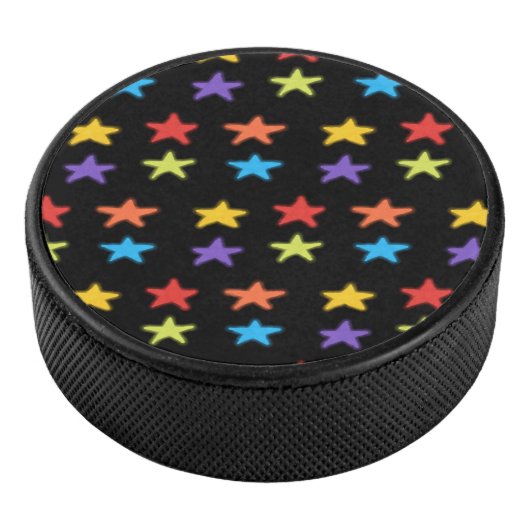 Ster Light Hockey Puck (regenboog en zwart) (3/4)