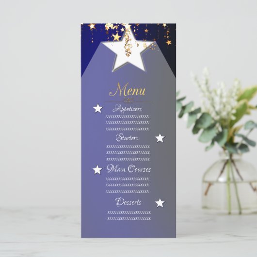 ster menu (Staand voorkant)