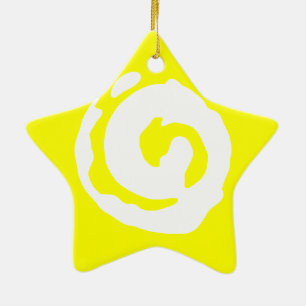 Ster met Koru-symbool Keramisch Ornament