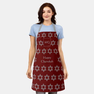 Ster of David   HAPPY CHANUKAH   Monogram Schort