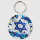 Ster of David. Israël Sleutelhanger (Achterkant)