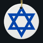 "STER OF DAVID" KERAMISCH ORNAMENT<br><div class="desc">ornament "STAR OF DAVID"</div>