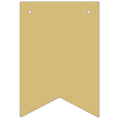 Ster of David | Schattige blauw en goud Happy Chan Vlaggetjes (Eerste vlag)