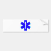 Ster of Life (ambulance) Bumpersticker (Voorkant)
