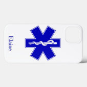 Ster of Life (EMT) Case-Mate iPhone Case (Achterkant (horizontaal))