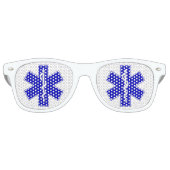 Ster of Life (EMT) Retro Zonnebril (Voorkant)