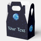 Ster omringd bedankdoosjes (Geopend)