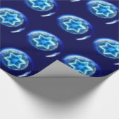 Ster omringd cadeaupapier (Hoek)