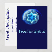 Ster omringd kaart (Voorkant / Achterkant)