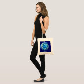 Ster omringd tote bag (Voorkant (model))