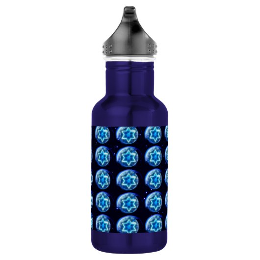 Ster omringd waterfles  (Rechts)