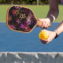 Ster ontwerp pickleball-paddle