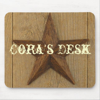 Ster op hout, Cora's Desk Muismat