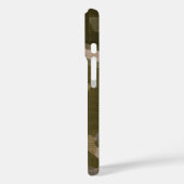 Ster op jute stijl iPhone hoes (Achterkant / Links)