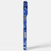 Ster op Navy Camo achtergrond Case-Mate iPhone Case (Achterkant / Rechts)