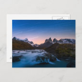 Ster over Torres Del Paine Briefkaart (Voorkant / Achterkant)