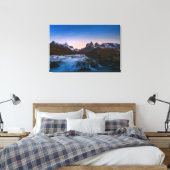 Ster over Torres Del Paine Canvas Afdruk (Insitu (Slaapkamer))