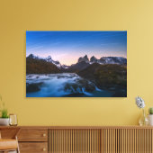 Ster over Torres Del Paine Canvas Afdruk (Insitu (Woonkamer))