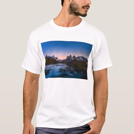 Ster over Torres Del Paine T-shirt (Voorkant)