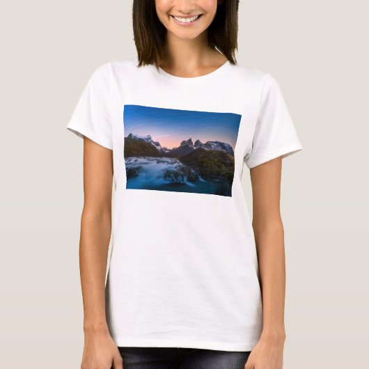 Ster over Torres Del Paine T-shirt (Voorkant)