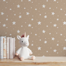 Ster Patroon Droom Boho Kinderkamer Tan Bruin Heme