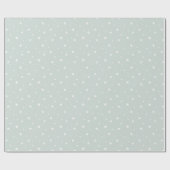 Ster Patroon Droom Boho Print Kinderen Zachte Mint Cadeaupapier (Vlak)