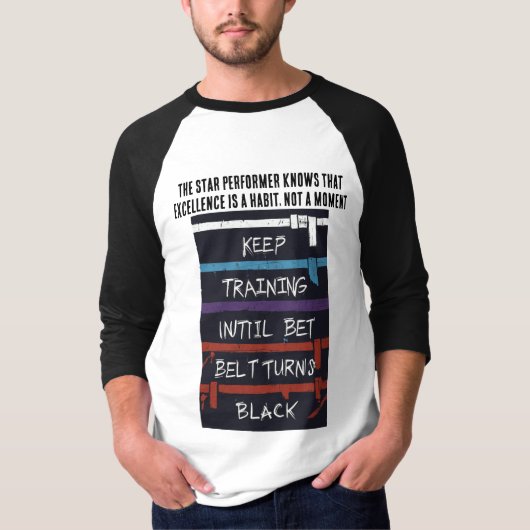 ster performer uitmuntend ontwerp op T-SHIRT (Voorkant)