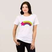 Ster Regenboog T-Shirt (Voorkant volledig)
