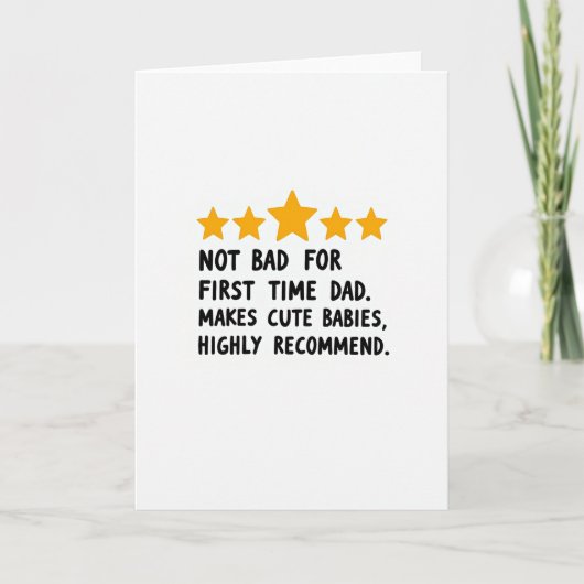 Ster Review Vaderdag kaart (Voorkant)