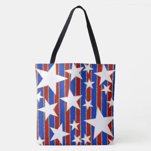 Ster-schuin Tote Bag (Voorkant)