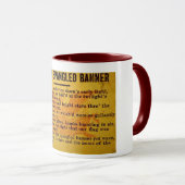 Ster-schuine pantserdraden mok (Voorkant rechts)