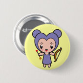 Ster Sign Character - Sagittarius Ronde Button 5,7 Cm (Voorkant /achterkant)