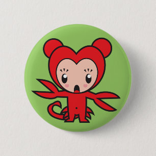 Ster Sign Character - Scorpio Ronde Button 5,7 Cm