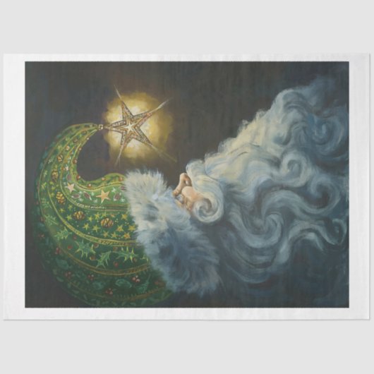 Ster Sinterklaas Tissuepapier (Voorkant)