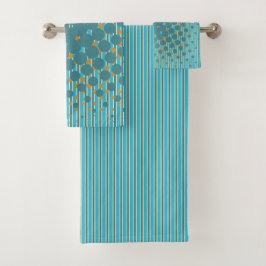 Ster Skater Jumping - Handdoekset Bad Handdoek